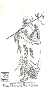 Rinzai Planting Pine Trees Wisdom Cloaked in Tatters