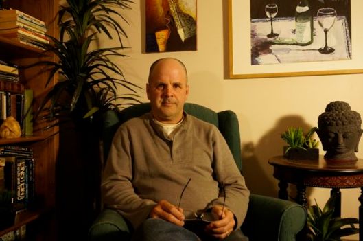 What the heck should I say now.... and why is that camera staring at me? 